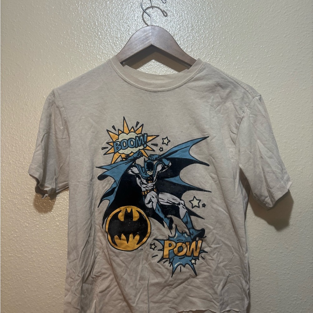 Marvel Cream Superhero Short Sleeve Tee